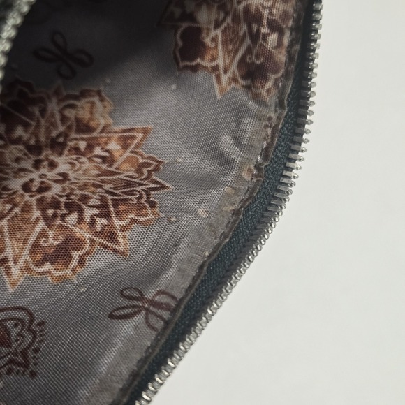 Hobo Linn Green Leather Snap Card Wallet Case Holder Organizer - Picture 5 of 8